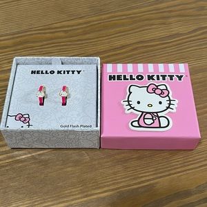 Little Girls Hello Kitty Earrings
